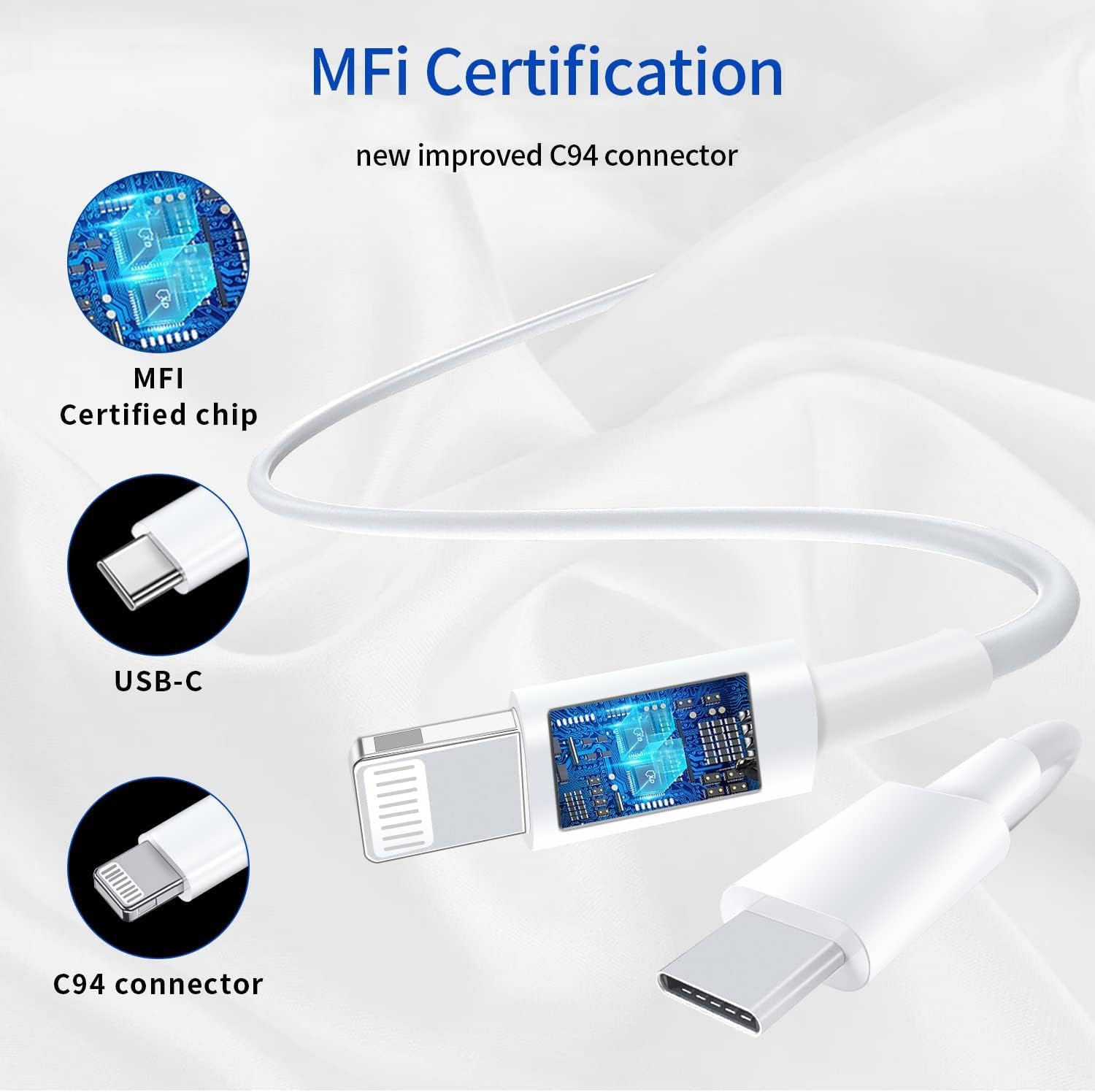 USB C to Lightning Cable