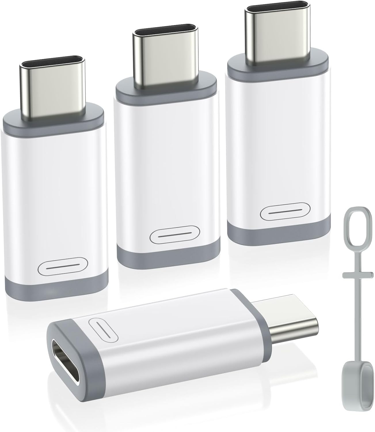 Lightning to USB C Adapter 4Pack