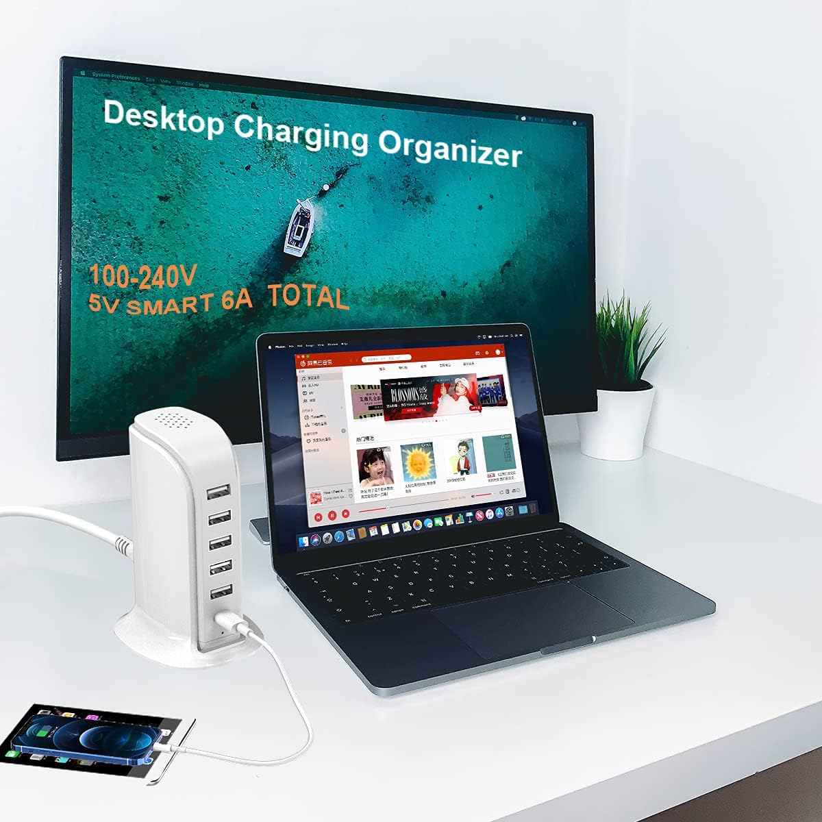 usb charger block