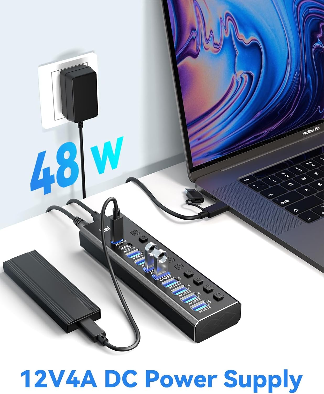 powered usb hub